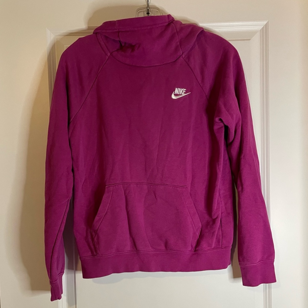 Nike hoodie pinky rose size xs
